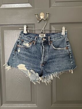 Agolde Parker Cut Off Shorts